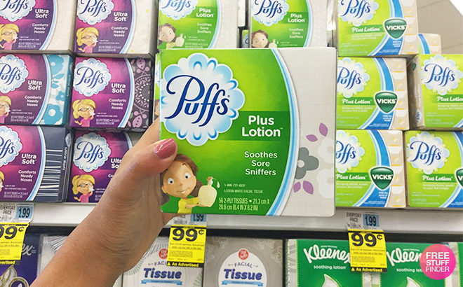 Rite Aid: Puffs Cube ONLY 74¢ (Reg $1.99)