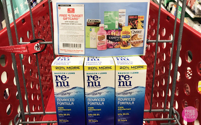 ReNu Advanced Solution 12oz Bottles for JUST $1.92 Each at Target (Regularly $8.59)