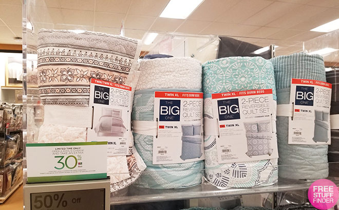Kohl's: The Big One Reversible Quilt Sets JUST $31 (Regularly $100) + FREE Shipping