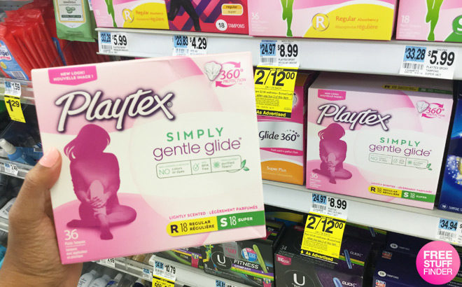 Rite Aid: Playtex Tampons for ONLY $2.50 (Regularly $9) - Through October 27th!