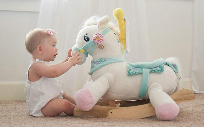 Amazon: Rockabye Carousel Horse Ride-On Just $69.20 + FREE Shipping (Reg $149)
