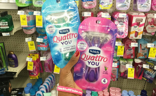 Schick Quattro Women’s Disposable Razor Only $2.32 (Reg $10) - Print Coupon Now!