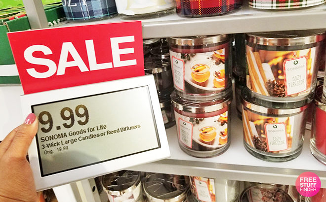 Sonoma Goods for Life 3-Wick Candles as Low as $5.83 Each (Reg $20) at Kohl's