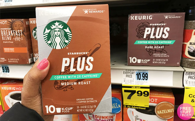 Starbucks Plus K-Cups 10-Count ONLY $5.49 Each at Rite Aid (Reg $11) - 54¢ per K-Cup!