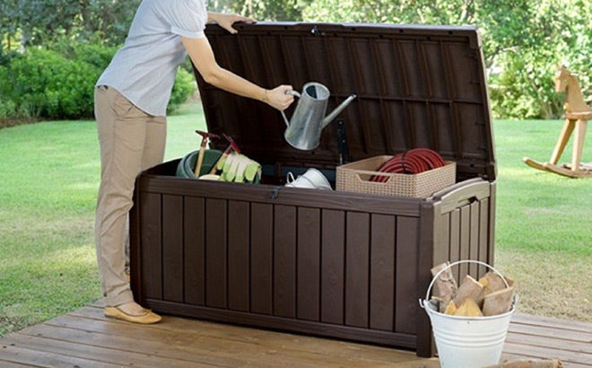 Amazon: Keter Glenwood 101-Gallon Storage Box JUST $70 (Reg $130) + FREE Shipping