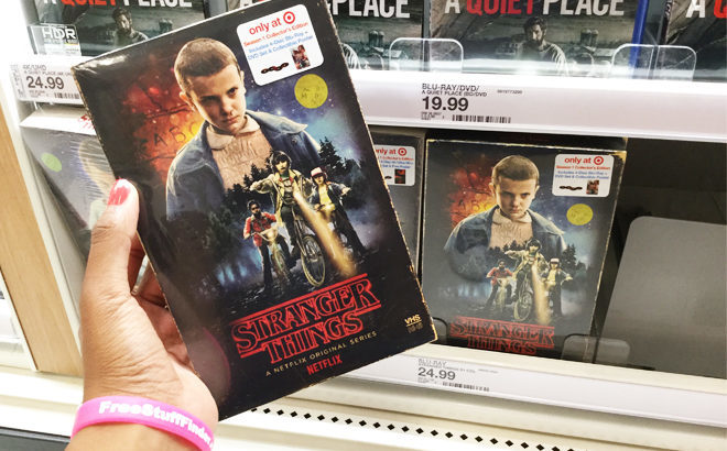 Stranger Things Season 1 Blu-ray + DVD Possibly Just $5 at Target (Regularly $25)
