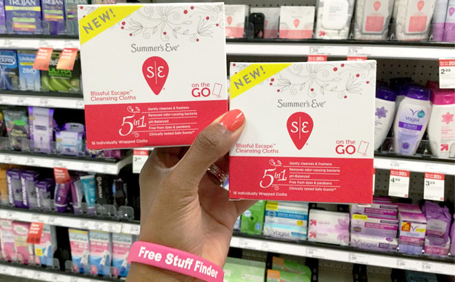 Target: 40% Off Summer’s Eve Blissful Escape Cleansing Cloths (JUST 45¢ Each!)