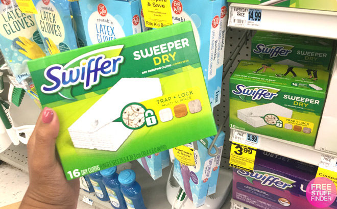 Swiffer Sweeper Dry Refill & Duster Kits for ONLY 72¢ Each at Rite Aid (Regularly $6)