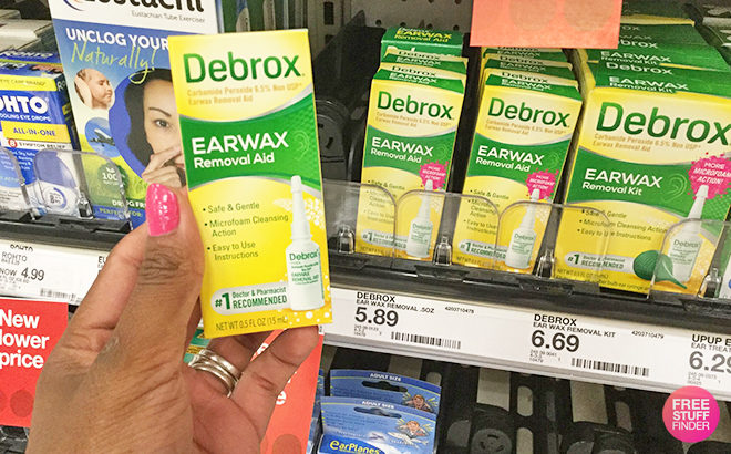 Debrox Earwax Removal Aid ONLY $1.53 (Regularly $6) at Target