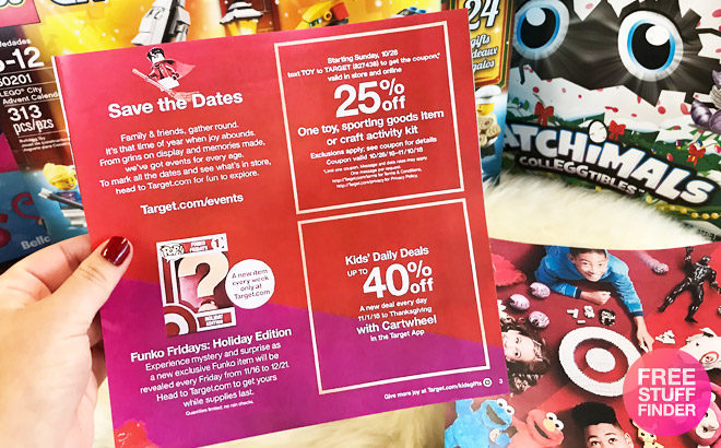 *HOT* 25% Off Toy, Sporting Goods Item or Craft Activity Kit Coupon at Target