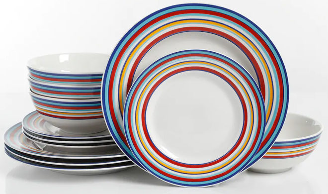 Kohls: The Big One 12-Piece Dinnerware Set Only $20.99 + FREE Shipping (Reg $60)