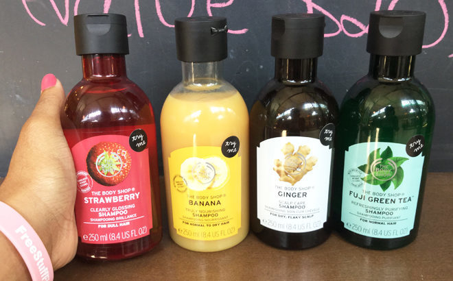 The Body Shop Shampoo and Conditioner Just $8 Each + FREE Shipping (Reg $11)