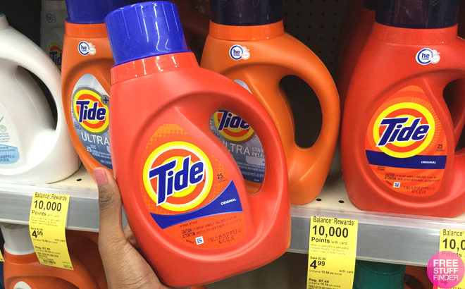 Tide Laundry Detergent ONLY $2.99 at Walgreens (Regularly $7.49)