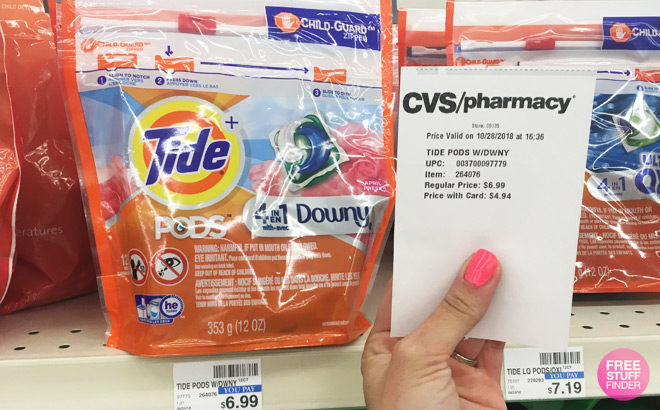 Tide Pods JUST 81¢ Each at CVS (Reg $7)