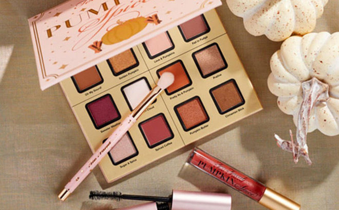 Too Faced Pumpkin Spice 4-Piece Makeup Set Only $49 + FREE Shipping (Regularly $70)