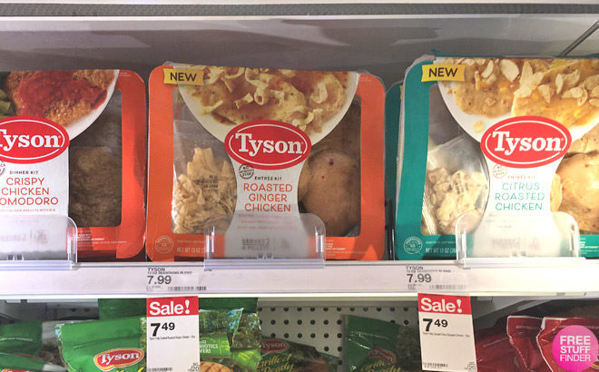 Tyson Entree Kit ONLY $1.99 at Target (Regularly $8) - Just Use Your Phone!