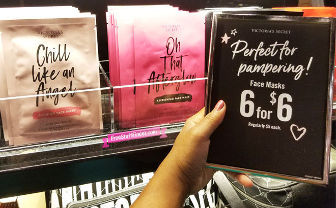 Victoria’s Secret: 6 Sheet Masks for $6 (JUST $1 Each) – Regularly $5!