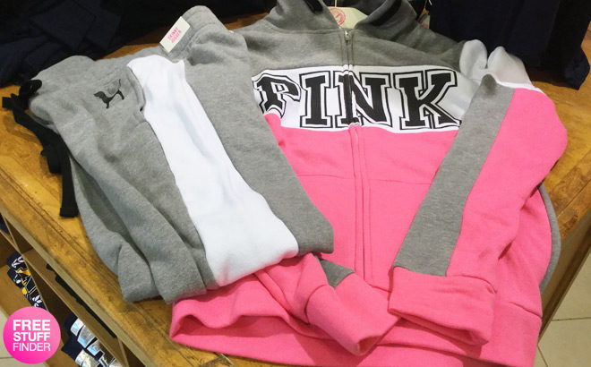 Victoria’s Secret: Buy One Get One for $5 PINK Fleece Tops & Bottoms (Today Only)