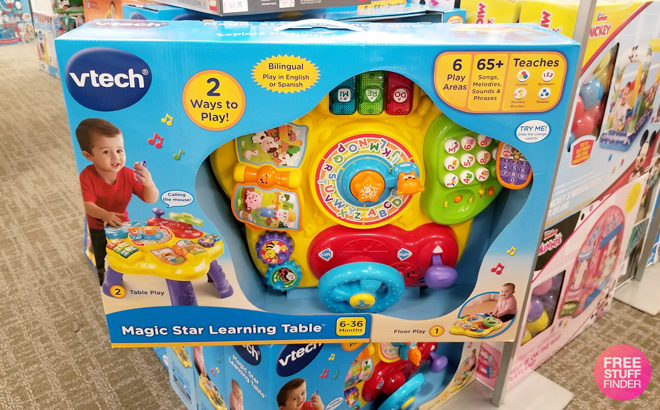 VTech Magic Star Learning Table ONLY $24.99 + FREE Shipping at Kohl’s (Regularly $35)