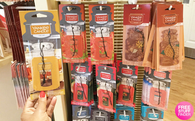Yankee Candle: $1 Car Jars Air Fresheners & $3 Fragrance Spheres - Limited Time Only!