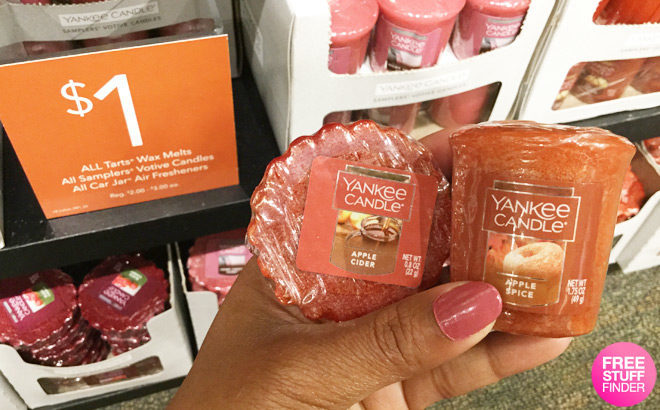 Yankee Candle: $1 Votives & Wax Melts AND $3 Smart Scent Vent Clips & Vent Sticks