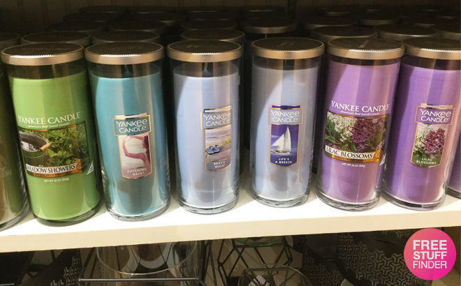 Yankee Candle Buy 1 Get 2 FREE Large Pillar Candles - Just $8.33 Each (Regularly $25)
