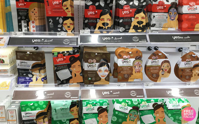 Yes To Face Masks Starting at Just $1.78 Each at Target (In-Store & Online!)