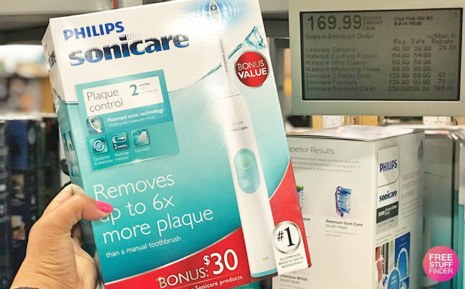*HOT* Philips Sonicare Electric Toothbrush Only $35.99 + $15 Kohl’s Cash + FREE Shipping (Reg $130)