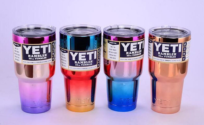 Multicolored Yeti 30-Ounce Rambler Tumbler for JUST $26.99 (Reg $60) - Ends Today!