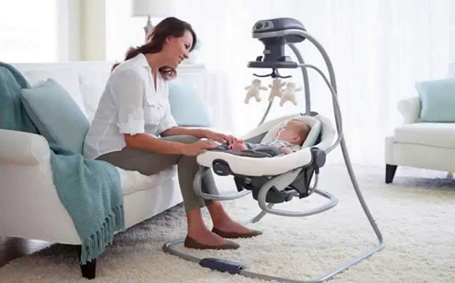 Graco Duet Rocker & Baby Seat for JUST $49 (Reg $80.45) + FREE Shipping at Walmart.com