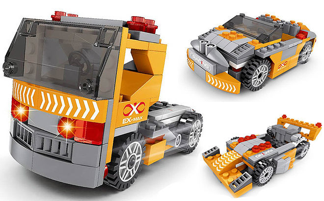 3-in-1 Super Vehicle 135 Pieces Building Set JUST $2 (Regularly $5) - Today ONLY!