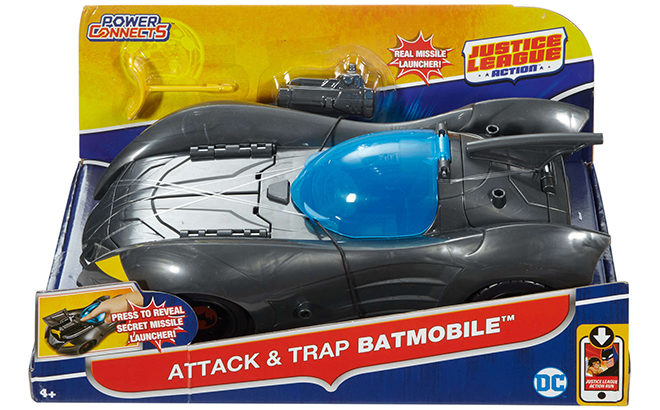 Walmart.com: Justice League Action Attack and Trap Batmobile JUST $9.97 (Reg $20)