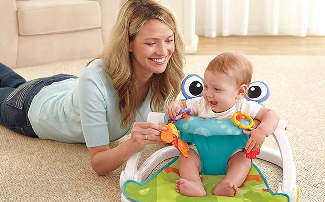 Amazon: Fisher-Price Sit Me Up Floor Seat JUST $26.49 (Reg $40) + FREE Shipping