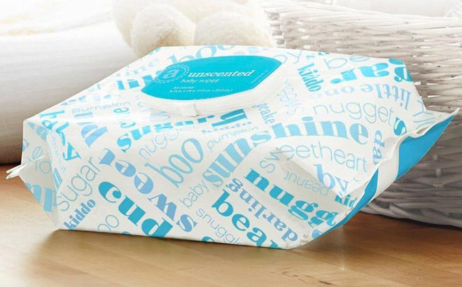 Amazon Unscented Baby Wipes 720-Count ONLY $12.82 + FREE Shipping (2¢ per Wipe)