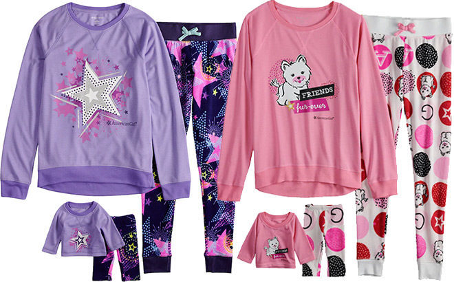 American Girl Matching Girl & Doll Pajama Sets Only $10.84 + FREE Shipping (Reg $34)
