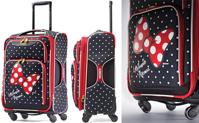 Minnie Mouse American Tourister Luggage ONLY $59.99 + FREE Shipping (Reg $200)