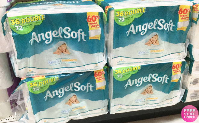 Angel Soft Toilet Paper 9-Count Only $2.49 at Walgreens - Just 28¢ per Big Roll!