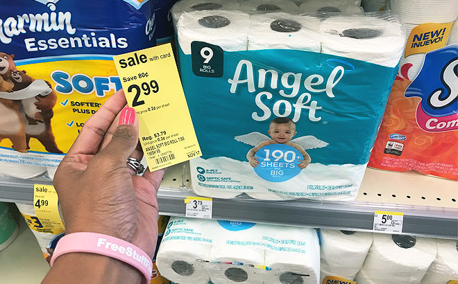 WOW! Angel Soft Bath Tissue for JUST $2.49 at Walgreens - That's Only 28¢ Per Roll!