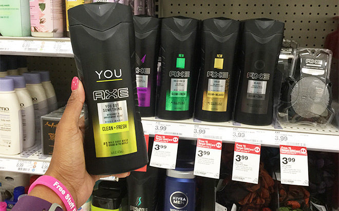 Axe Body Wash Only $1.74 at Target (Regularly $4) - Just Use Your Phone!