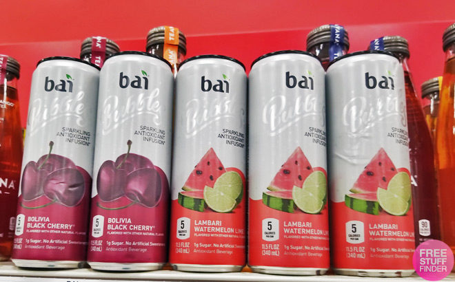 Bai Bubbles Sparkling Water 12ct Variety Pack Just $14.36 + FREE Shipping