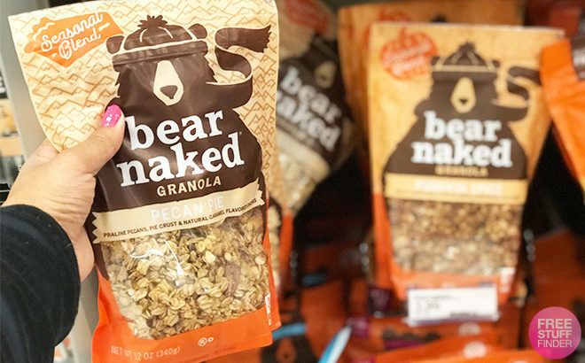 50% Off Bear Naked Pumpkin Spice & Pecan Pie Granola at Target (Just Use Your Phone)