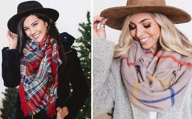 Blanket Scarves JUST $9.98 + FREE Shipping (Regularly $25)