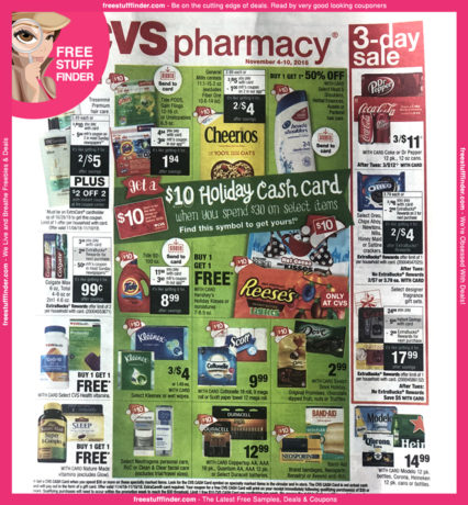 *HOT* CVS Ad Preview (Week 11/4 – 11/10)