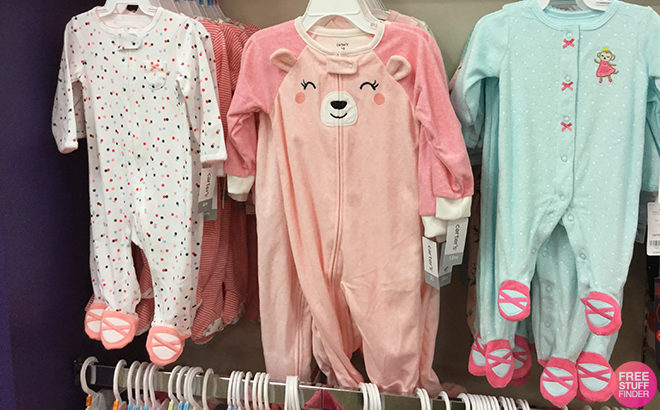 Carter’s Footed Pajamas $5.25 Each (Reg $16) + FREE Shipping at Kohl’s - Today Only!