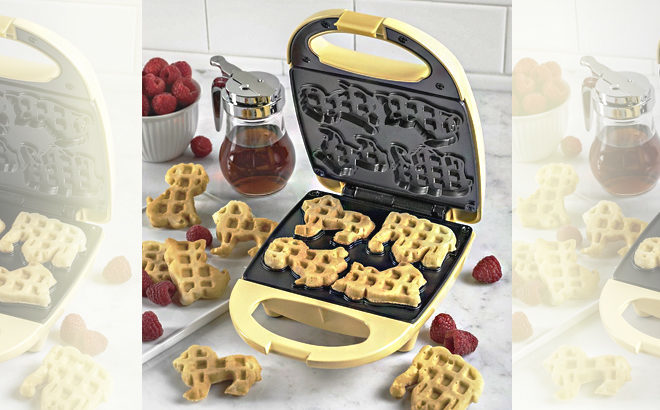 Circus Animal Waffle Maker for JUST $4.99 (Reg $10) + FREE Shipping - Today ONLY!