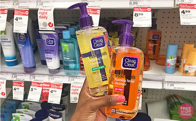 FREE Clean & Clear Foaming Facial Cleanser at Target - No Coupons Needed!