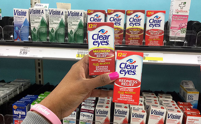 *HOT* Clear Eyes Redness Relief Eye Drops for ONLY 91¢ at Target (Reg $3.19)