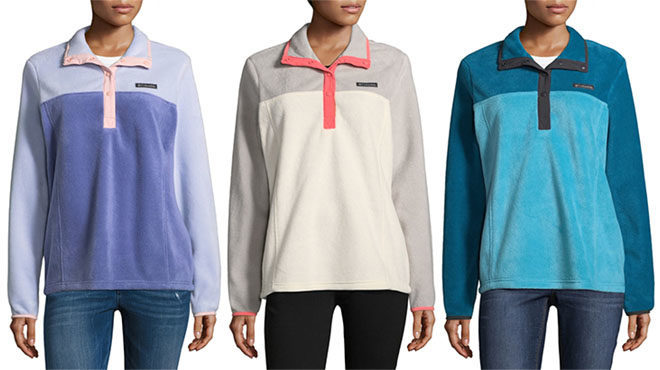 Columbia Women's Half Snap Fleece Jacket Just $34.99 (Reg $60) at JCPenney