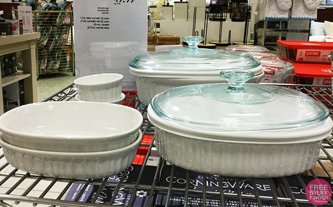 Corningware 10-Piece Set JUST $17.99 (Reg $80) at Macy's - Black Friday Prices!