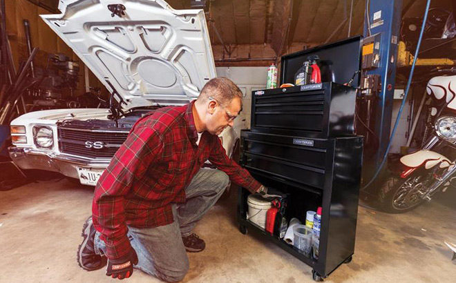 Craftsman 5-Drawer Steel Tool Chest Combo Only $99 + FREE Shipping (Reg $179)